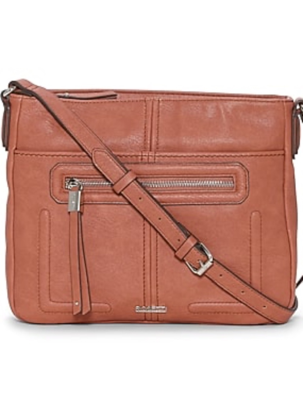 Rosetti Courte Mid Crossbody Bag in Rust Rose